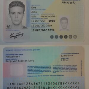 NL identiteitsbewijs - PREMIUM